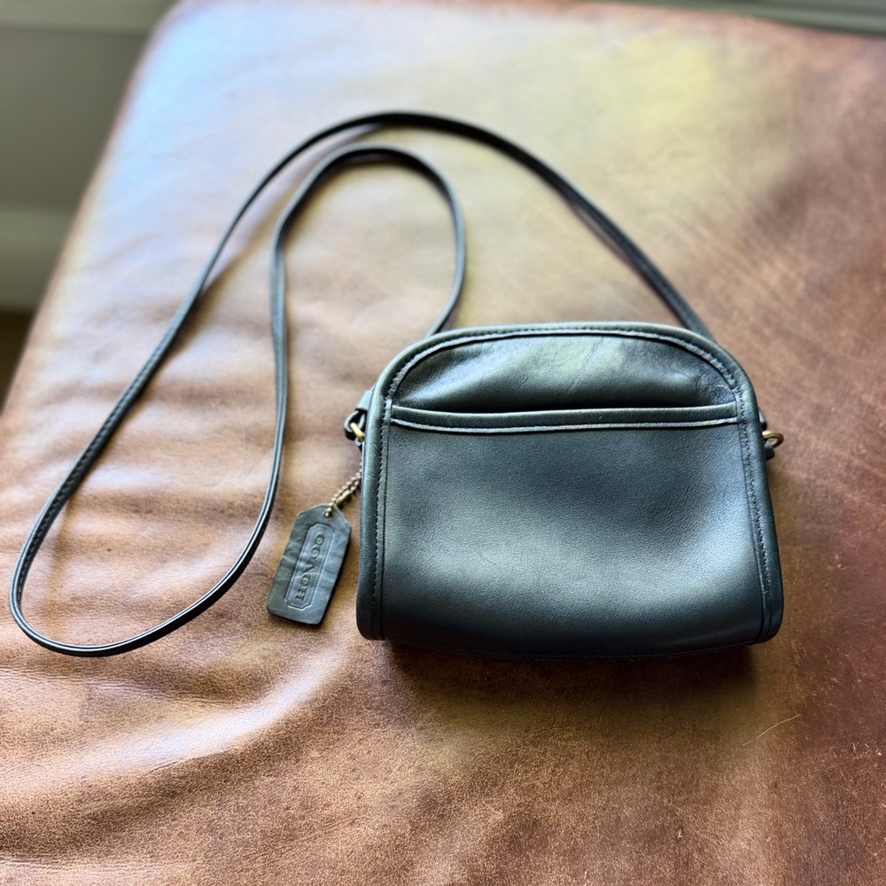 Vintage 1997 Coach Abbie Black leather